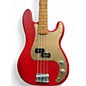 Used Squier 40TH ANNIVERSARY PRECISION BASS Fiesta Red Electric Bass Guitar