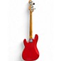 Used Squier 40TH ANNIVERSARY PRECISION BASS Fiesta Red Electric Bass Guitar