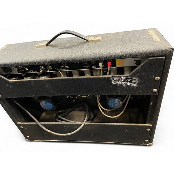 Vintage 1977 Fender Vibrolux Reverb 40W 2x10 Tube Guitar Combo Amp