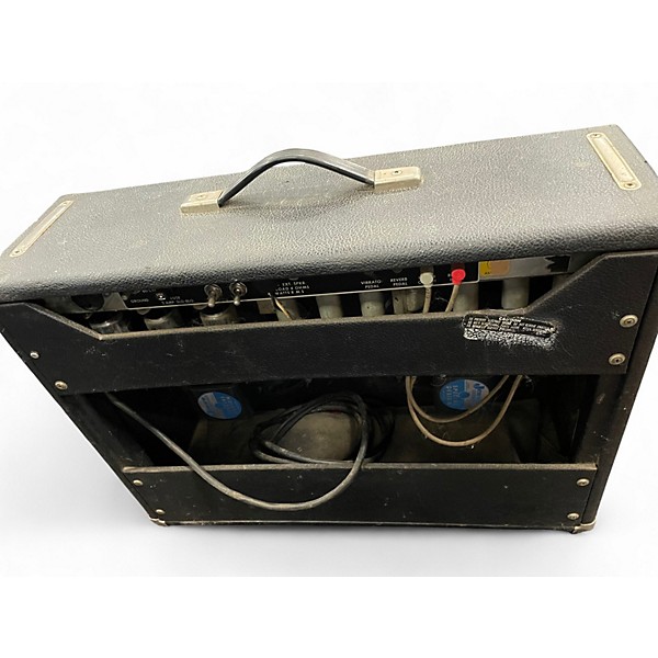 Vintage 1977 Fender Vibrolux Reverb 40W 2x10 Tube Guitar Combo Amp