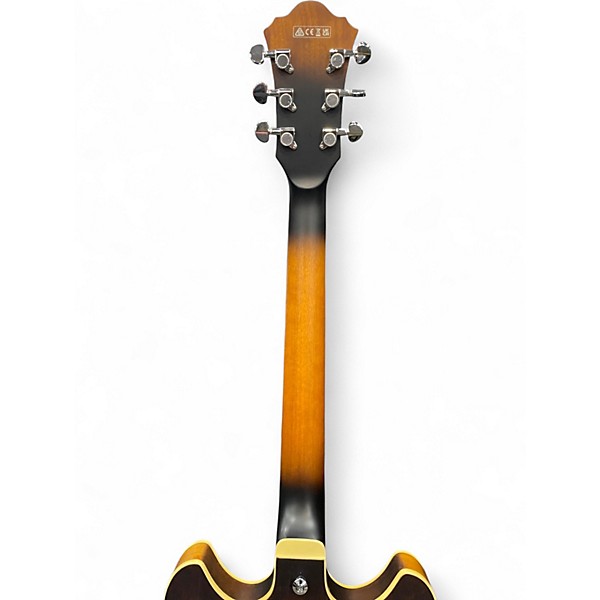 Used Ibanez Artcore AS53 Flat Tobacco Hollow Body Electric Guitar