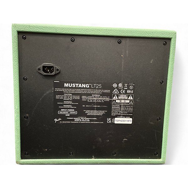 Used Fender Mustang LT25 25W 1x8 Guitar Combo Amp