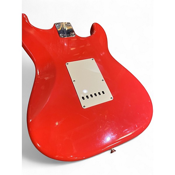 Used Fender Vintage II '61 Left Handed Fiesta Red Solid Body Electric Guitar