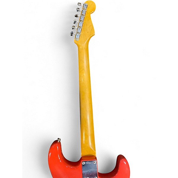 Used Fender Vintage II '61 Left Handed Fiesta Red Solid Body Electric Guitar