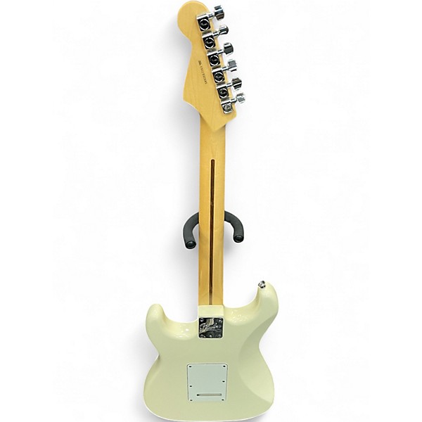 Used 2012 Fender American Standard Stratocaster OLYMPIC WHITE Solid Body Electric Guitar