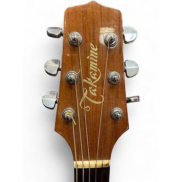 Used Takamine FD360SC Natural Acoustic Electric Guitar