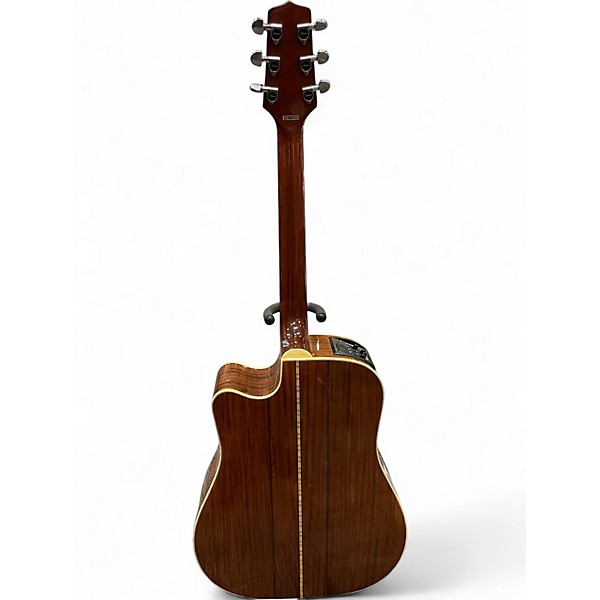 Used Takamine FD360SC Natural Acoustic Electric Guitar