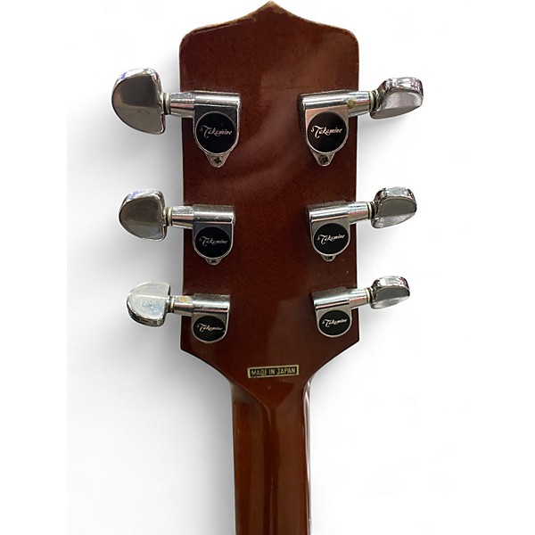 Used Takamine FD360SC Natural Acoustic Electric Guitar