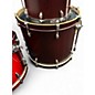 Used Mapex 4 Piece MARS RED Drum Kit