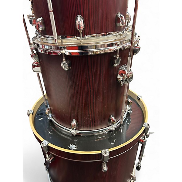 Used Mapex 4 Piece MARS RED Drum Kit