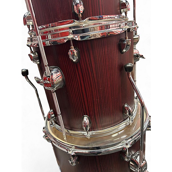 Used Mapex 4 Piece MARS RED Drum Kit