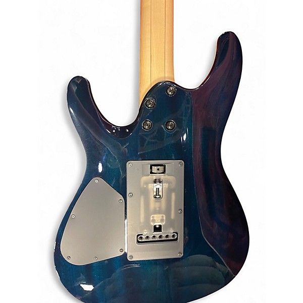 Used Ibanez SV5470F Blue Solid Body Electric Guitar