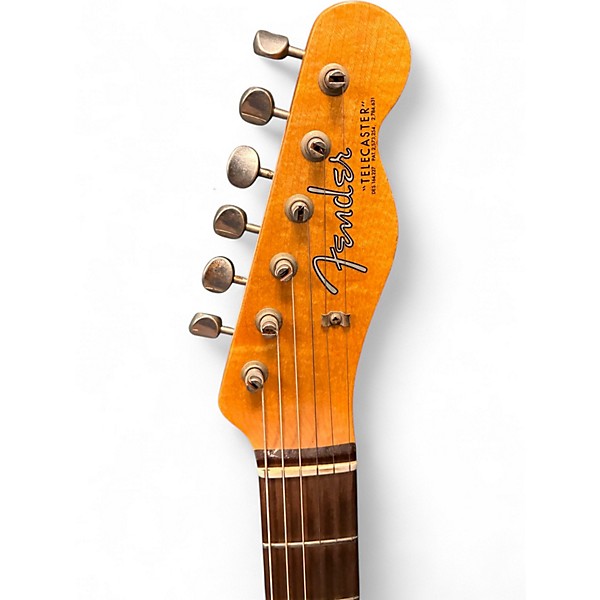 Used Fender 1963 Journeyman Relic Telecaster FADED SHELL PINK Solid Body Electric Guitar