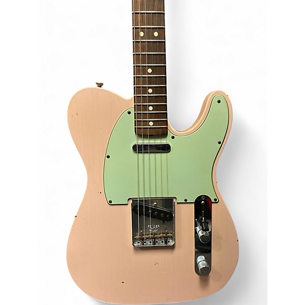 Used Fender 1963 Journeyman Relic Telecaster FADED SHELL PINK Solid Body Electric Guitar