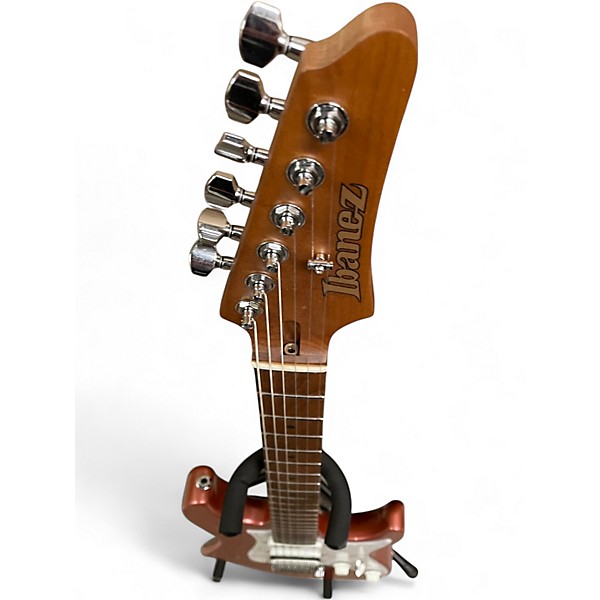 Used Ibanez AZ2204 Metallic rose Solid Body Electric Guitar