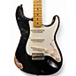 Used 2014 Fender 1956 Heavy Relic Stratocaster Black Solid Body Electric Guitar