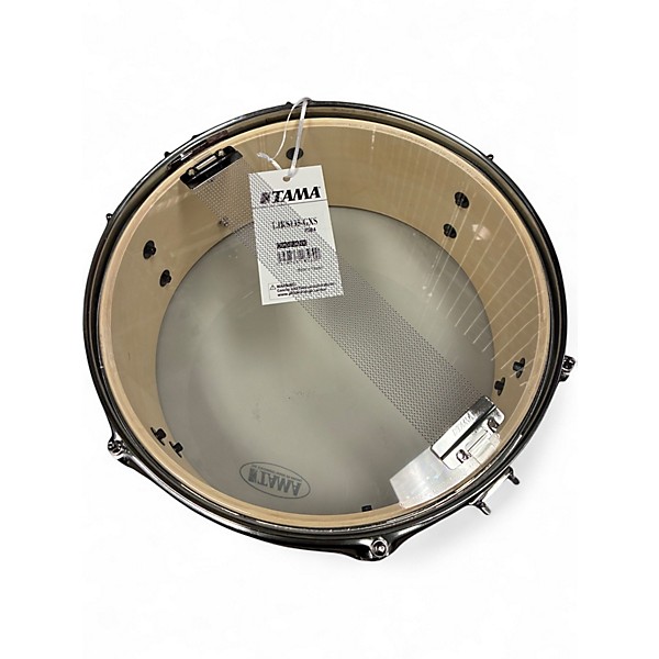 Used TAMA 5X13 Club Jam Snare Galaxy Silver Drum