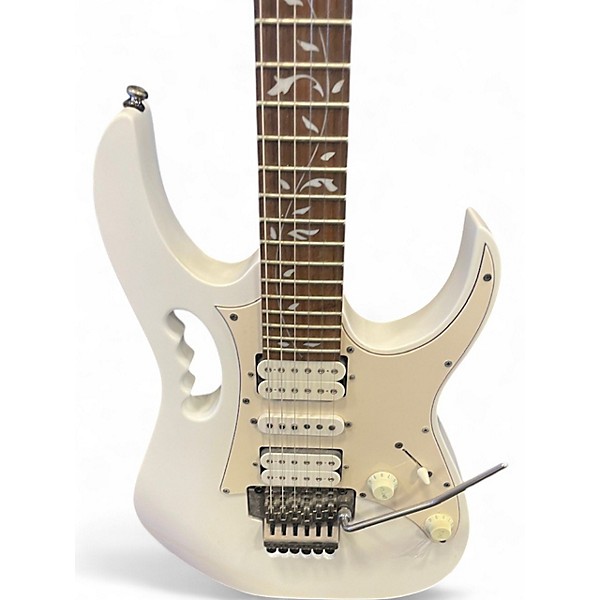 Used Ibanez JEMJR White Solid Body Electric Guitar