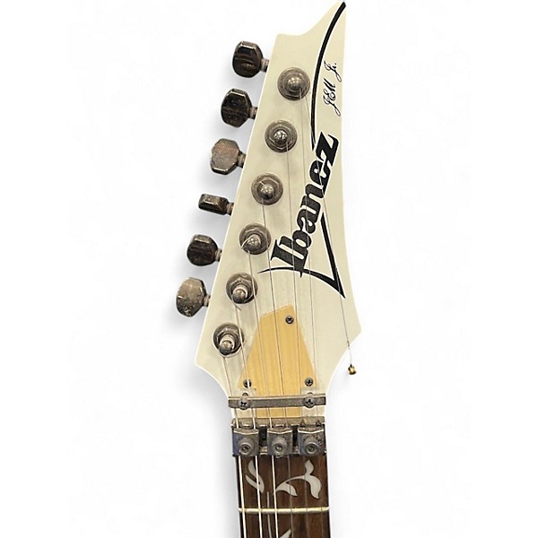 Used Ibanez JEMJR White Solid Body Electric Guitar
