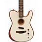 Used Fender Acoustasonic Player Telecaster white Acoustic Electric Guitar