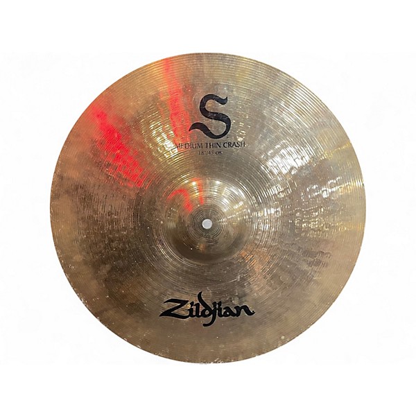 Used Zildjian 18in S Family Medium Thin Crash Cymbal