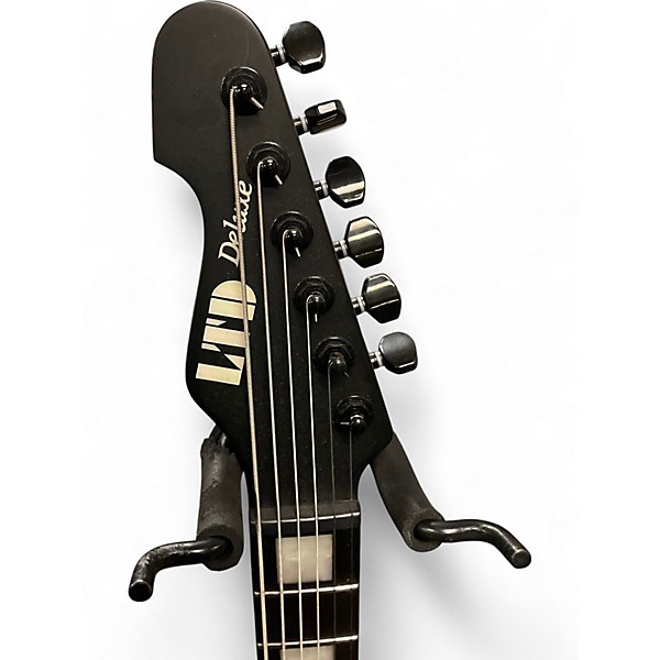 Used ESP LTD XJ-1 HT  BLASTED BLACK Solid Body Electric Guitar