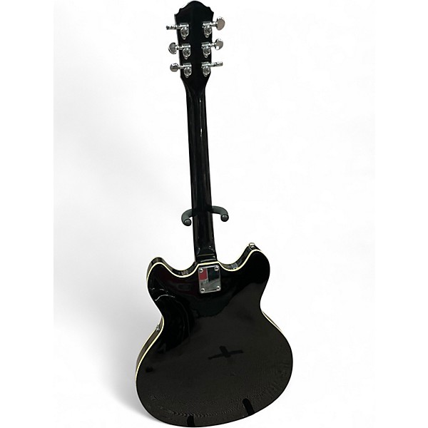 Used Oscar Schmidt oe-30 Black Hollow Body Electric Guitar