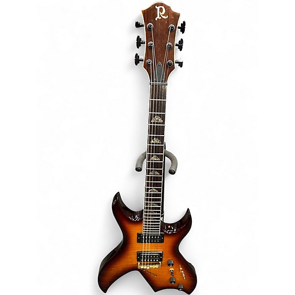 Used B.C. Rich Bich JE800 Tobacco Burst Solid Body Electric Guitar