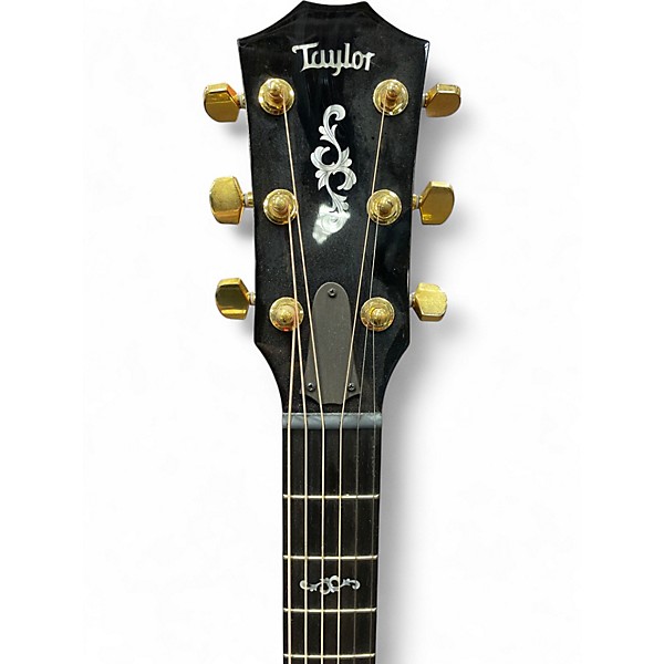 Used Taylor Custom 414CE Tobacco Acoustic Electric Guitar