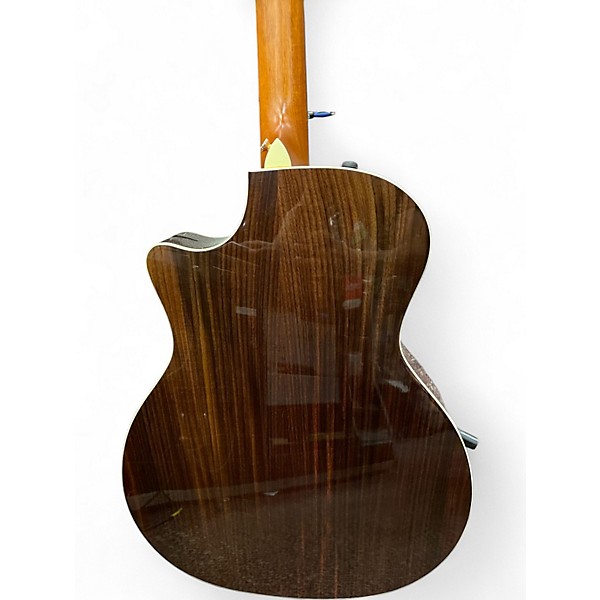 Used Taylor Custom 414CE Tobacco Acoustic Electric Guitar