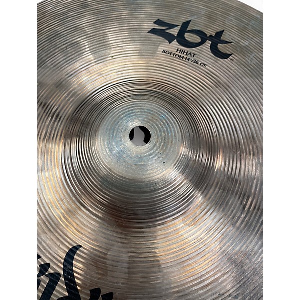 Used Zildjian 14in ZBT Bottom Hihat Cymbal