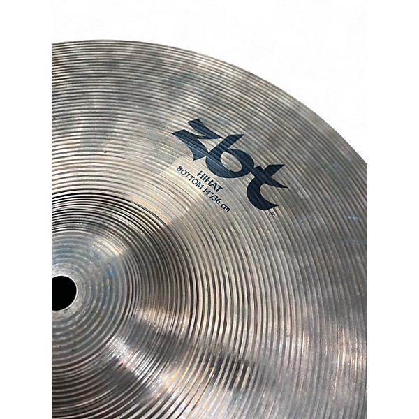 Used Zildjian 14in ZBT Bottom Hihat Cymbal