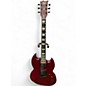 Used ESP LTD Viper 1000 Deluxe Satin Red Solid Body Electric Guitar thumbnail