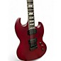 Used ESP LTD Viper 1000 Deluxe Satin Red Solid Body Electric Guitar