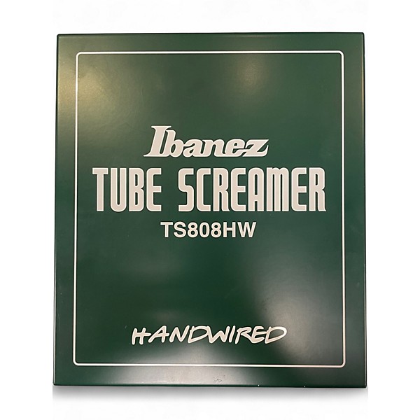 Used Ibanez TS808HW Hand Wired Tube Screamer Effect Pedal