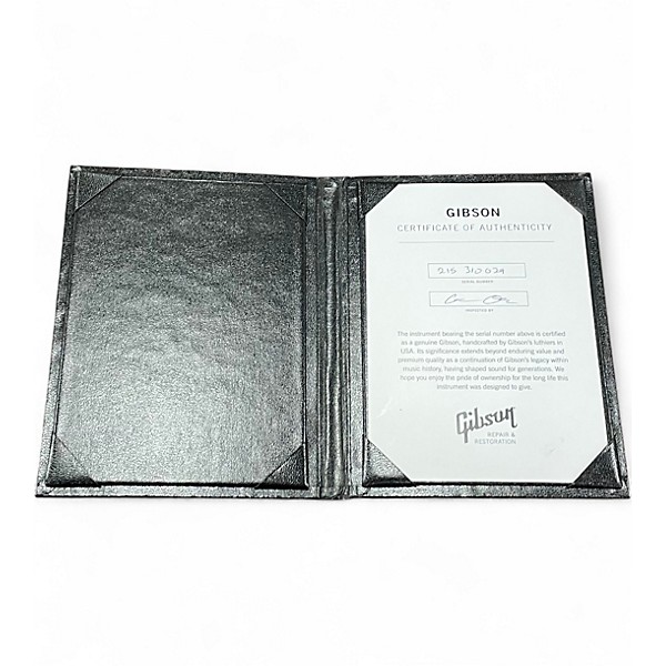 Used 2021 Gibson Les Paul Classic Black Solid Body Electric Guitar