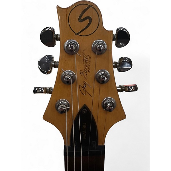 Used Greg Bennett Design by Samick Malibu 3 Tone Sunburst Solid Body Electric Guitar