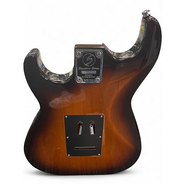 Used Greg Bennett Design by Samick Malibu 3 Tone Sunburst Solid Body Electric Guitar