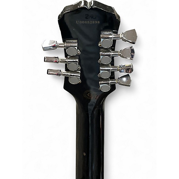 Used Epiphone LES PAUL STANDARD 7 STRING EBONY BURST Solid Body Electric Guitar