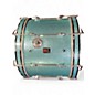 Used Premier 3 Piece 3 Piece Blue Sparkle Drum Kit