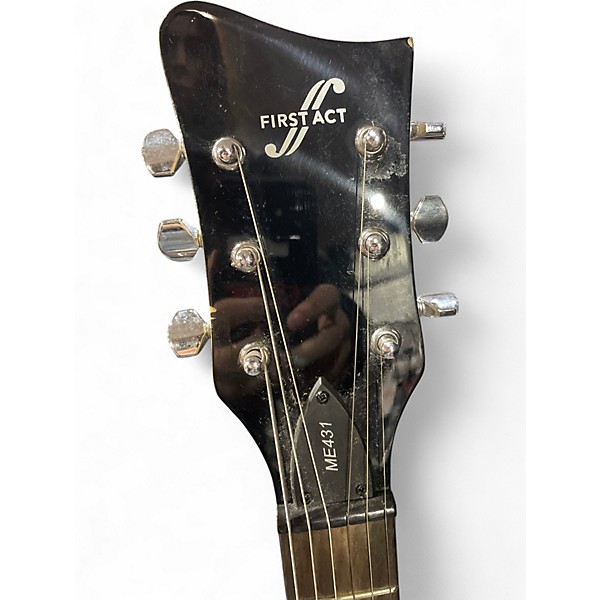 Used First Act me431 Black Solid Body Electric Guitar