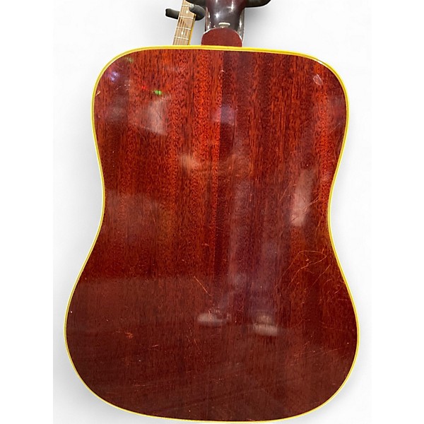 Vintage 1961 Gibson Hummingbird Cherry Sunburst Acoustic Guitar