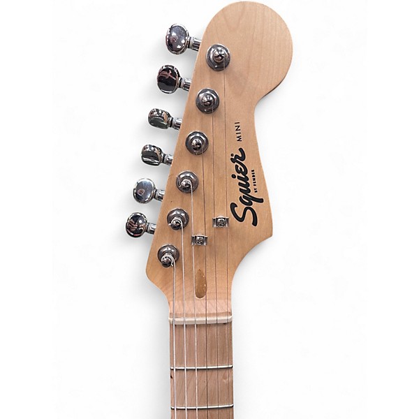 Used Squier Mini Affinity Stratocaster Daphne Blue Electric Guitar