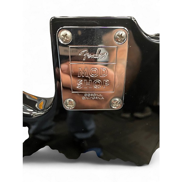 Used Fender PRECISION MOD SHOP Black Electric Bass Guitar