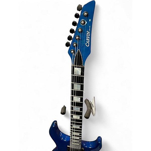 Used Carvin DC200 Blue Solid Body Electric Guitar