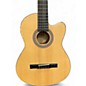 Used Lucero LC-100CE/N Natural Classical Acoustic Electric Guitar