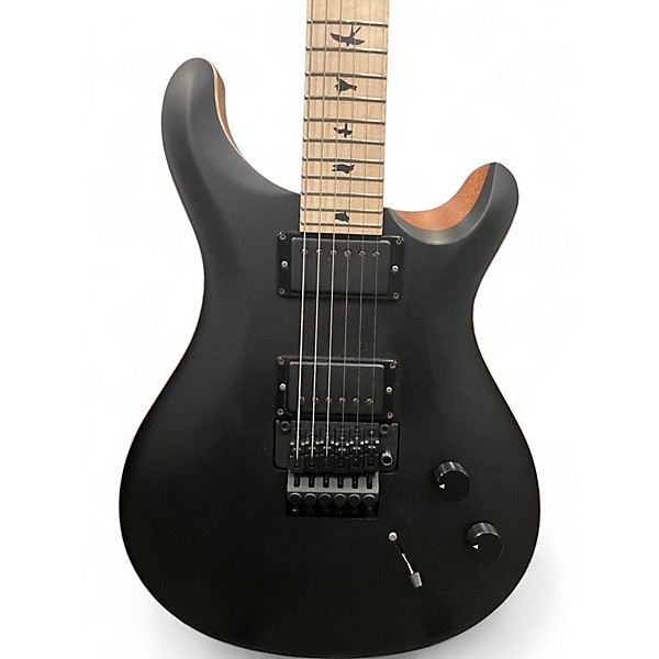 Used 2024 PRS DUSTIE WARING CE24 SATIN BLACK Solid Body Electric Guitar