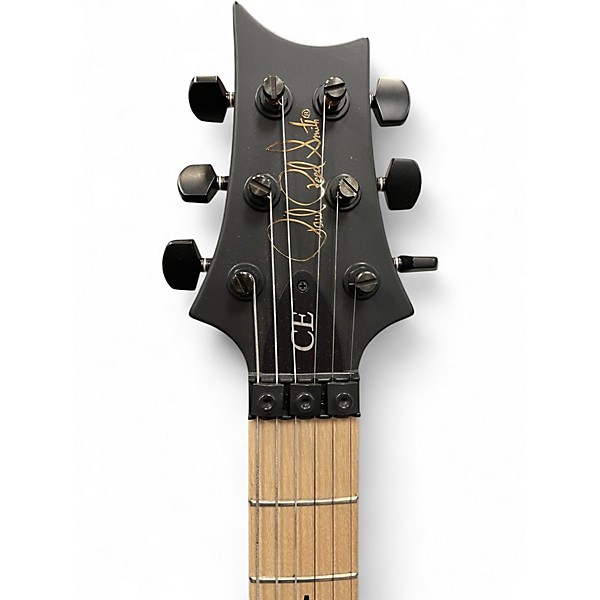 Used 2024 PRS DUSTIE WARING CE24 SATIN BLACK Solid Body Electric Guitar