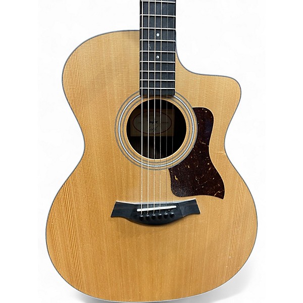 Used Taylor 214CE Natural Acoustic Electric Guitar