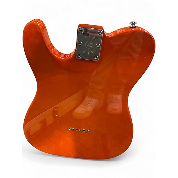 Used Reverend Greg Koch Gristlemaster Blucifer Orange Solid Body Electric Guitar